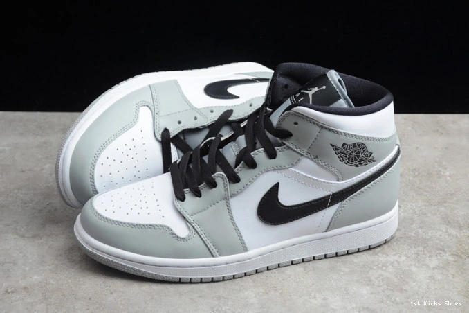 1st Kicks light smoke air jordan grey mid 1665 SportInspired 1 554724- 1125